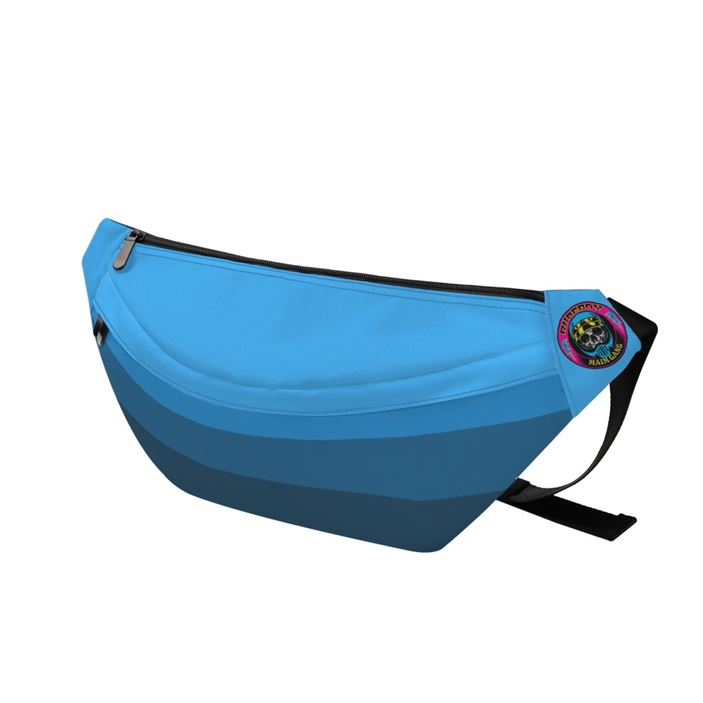 Faded Blues Large Fanny Pack
